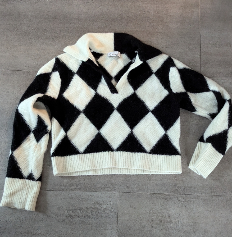 And other stories harlequin sweater